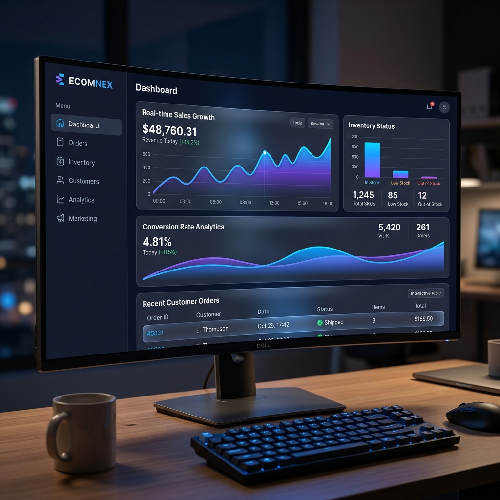 Ecommerce Dashboard