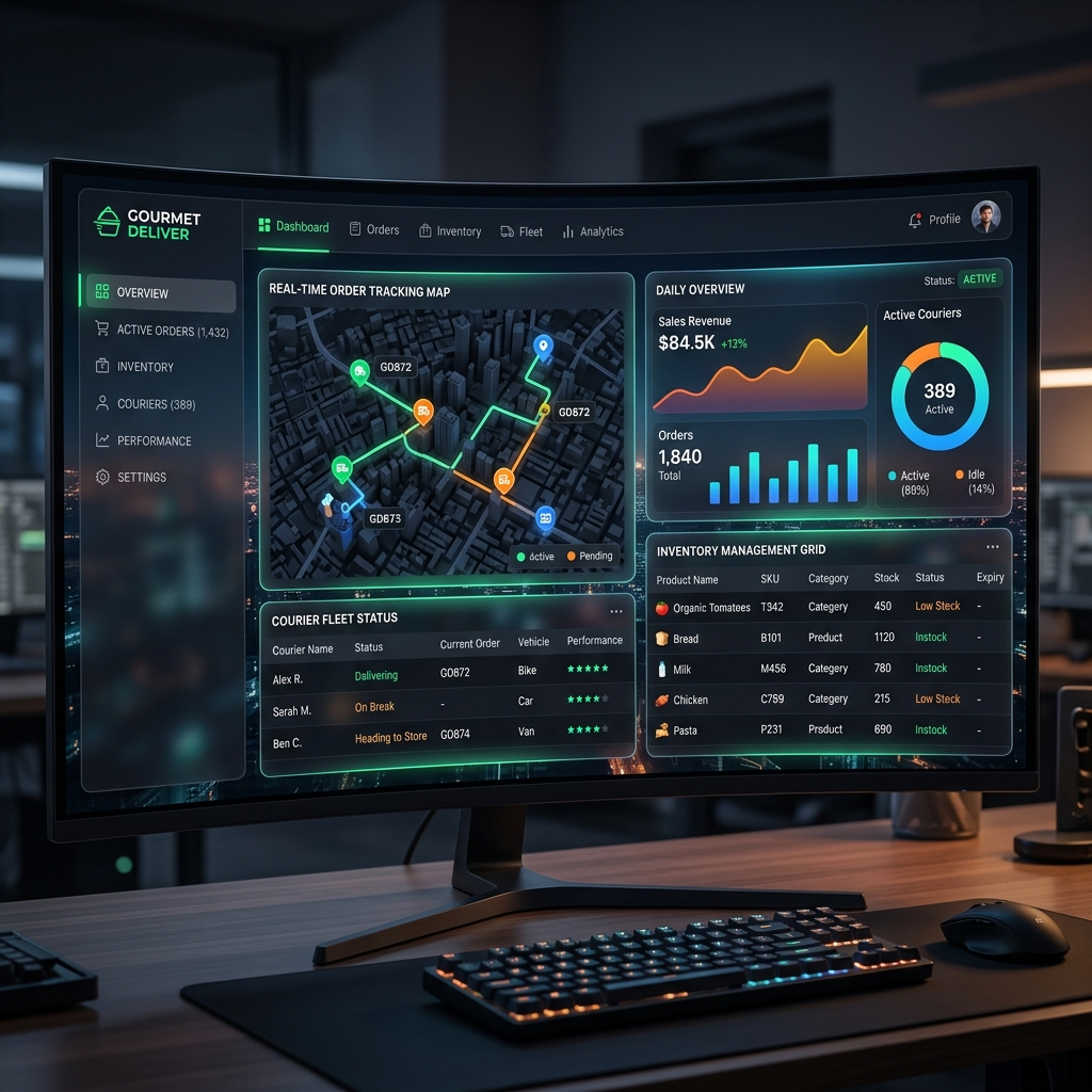 Food Delivery Dashboard