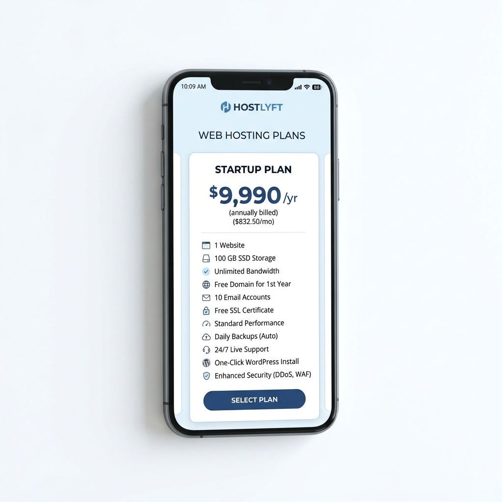 Hosting Mockup