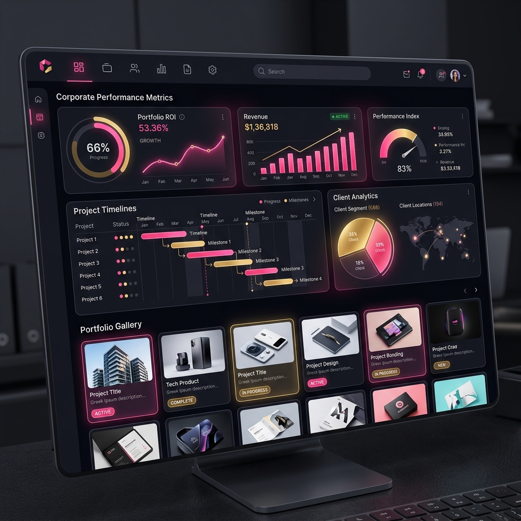 Business Portfolio Dashboard