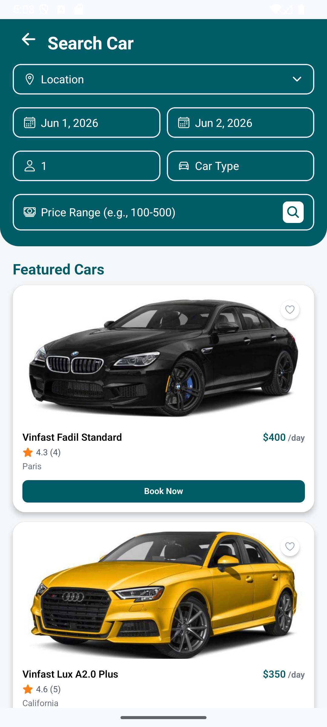 Car Search