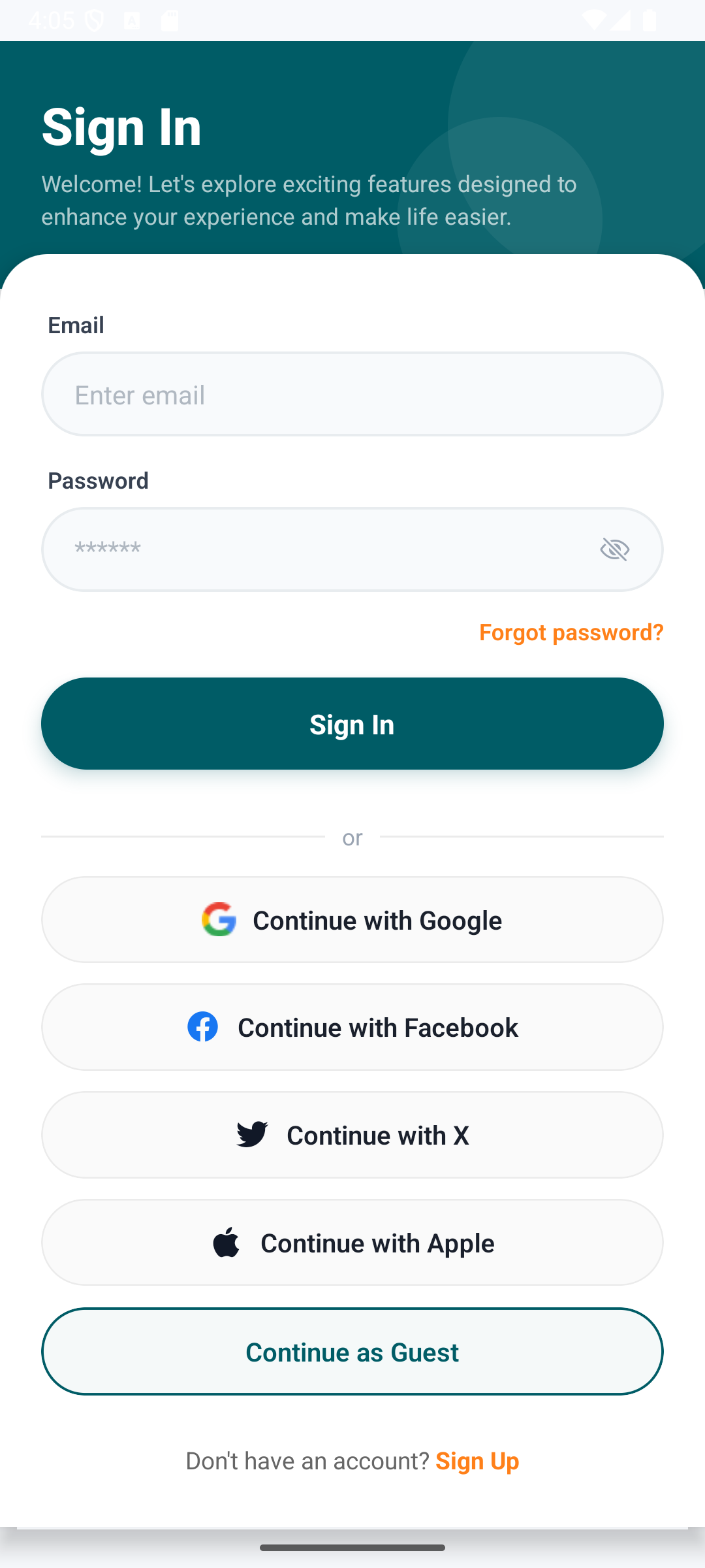 Login